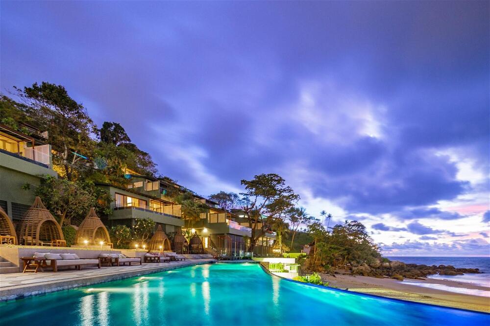 The Shore at Katathani pool and ocean view